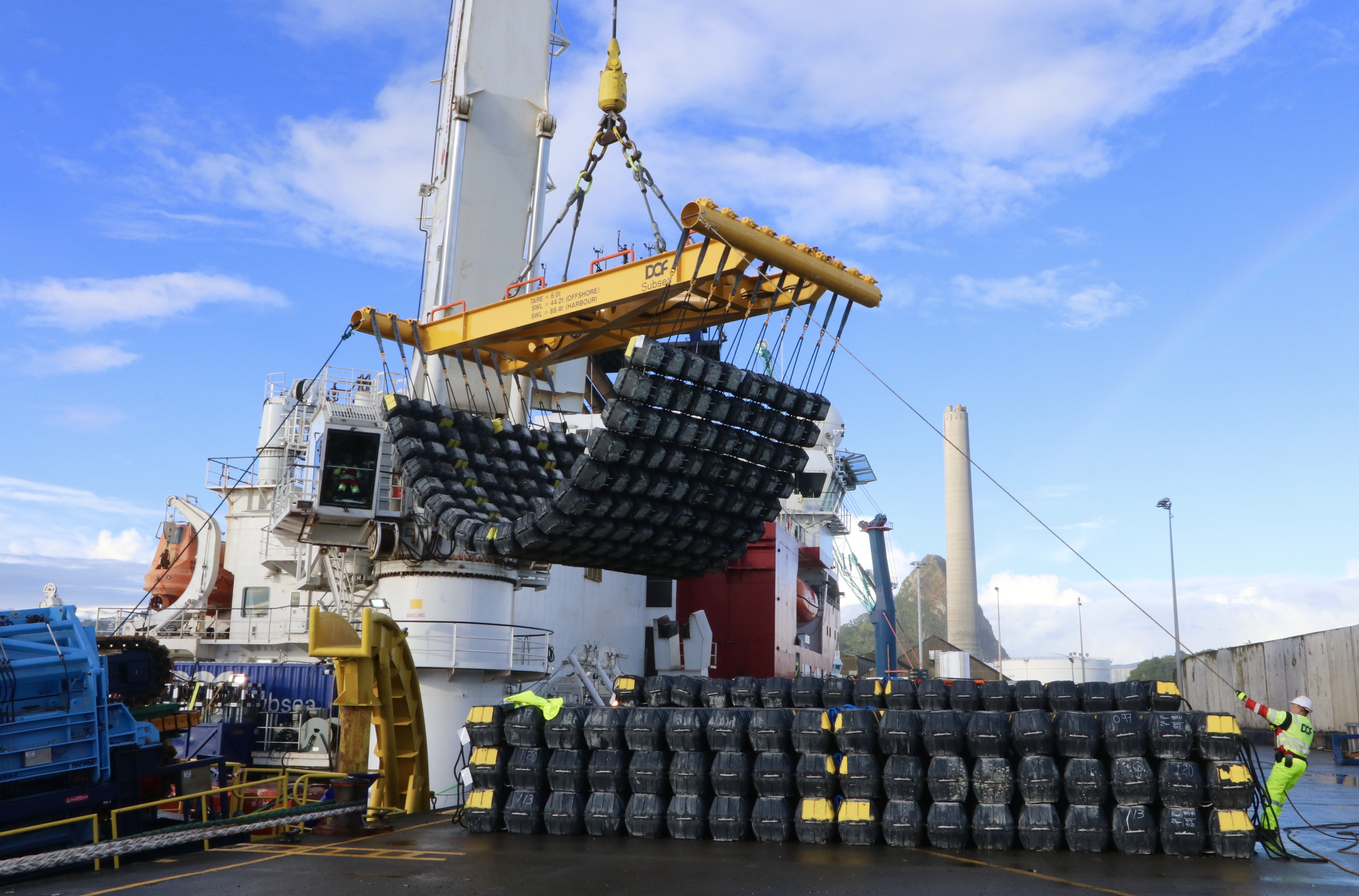 Industrial deck load